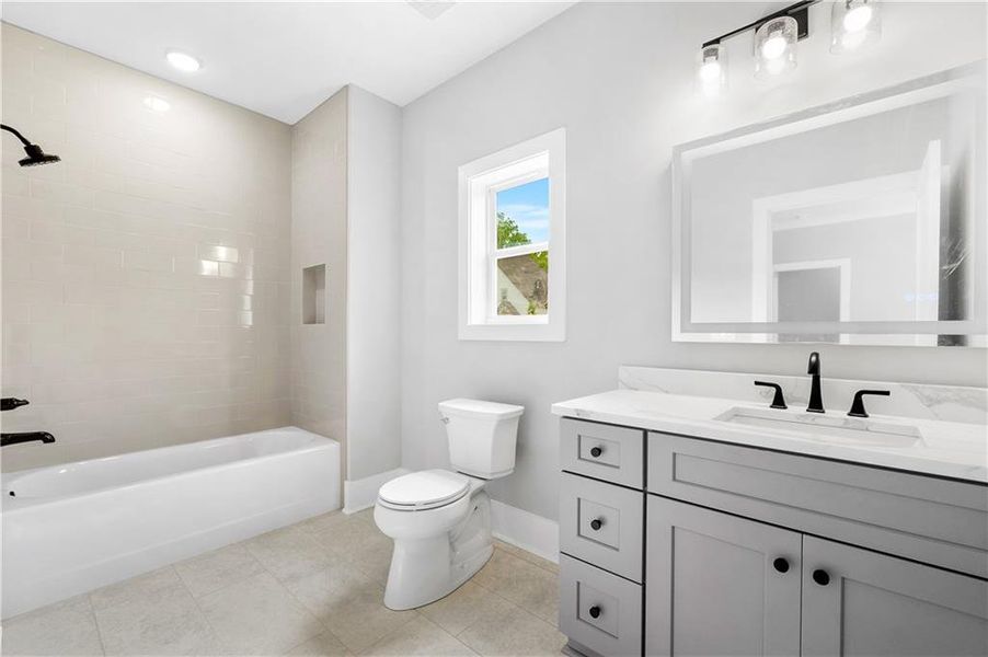 Furnished interior view inside a new home in , Brookhaven (Image 7).