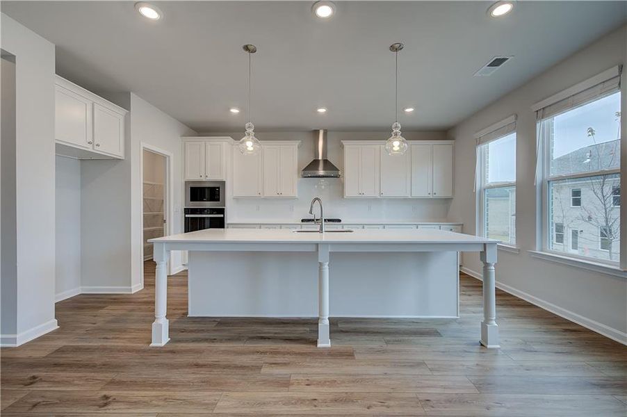 Furnished interior view inside a new home in Burchwood, Stockbridge (Image 7).