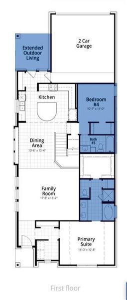 London Floor Plan Floor 1