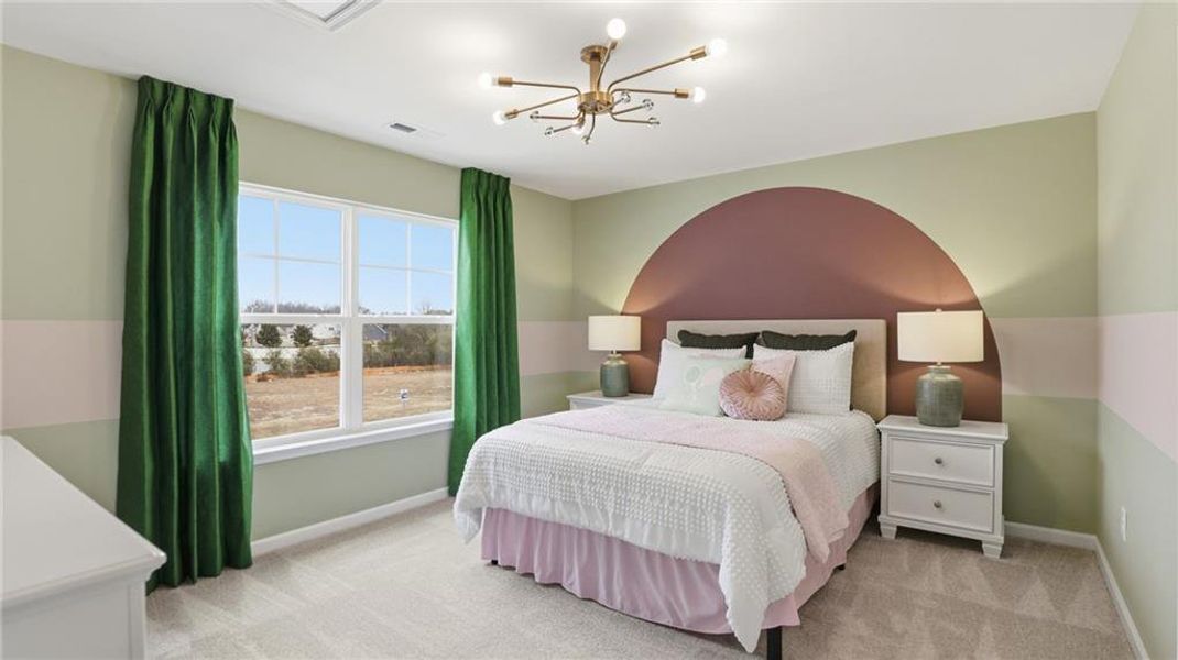 Furnished interior view inside a new home in , Dawsonville (Image 55).