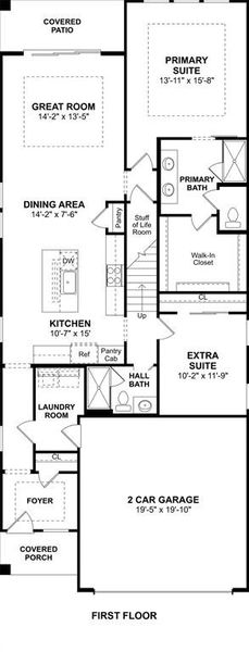 2D floor plan layout of this home in Heath Golf & Yacht Villas, Heath, TX (Image 4). 2D floor plan layout of this home in Heath Golf & Yacht Villas, Heath, TX (Image 4).