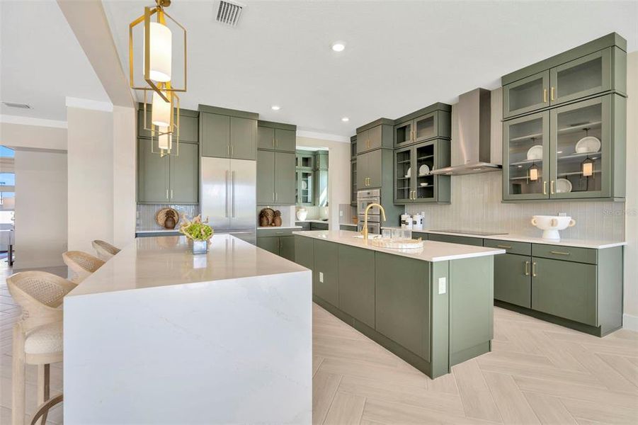 Furnished interior view inside a new home in Biscayne Landing at Seaire, Parrish (Image 15).