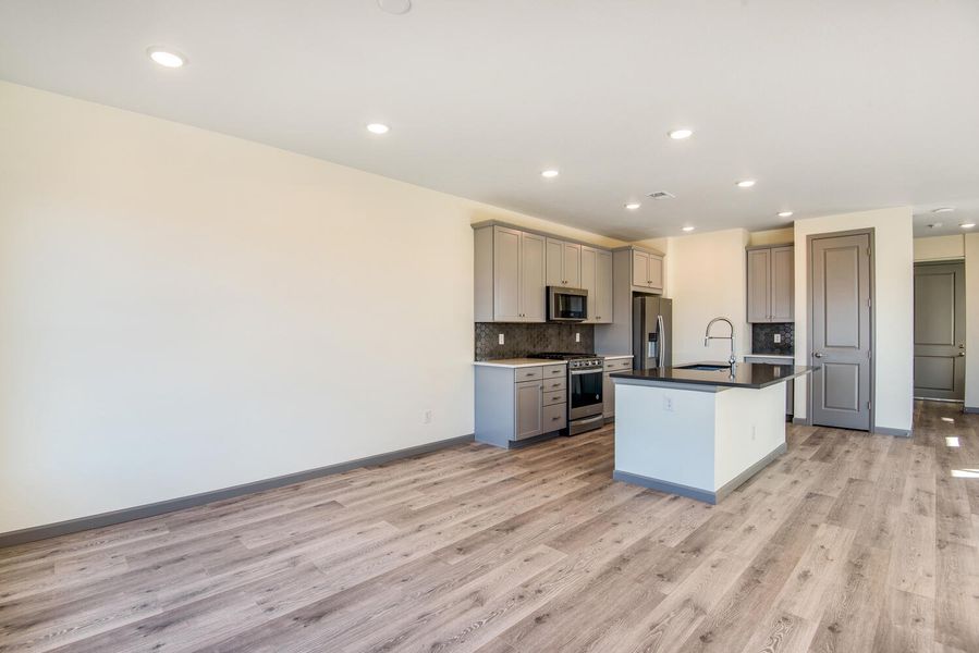 Representative furnished interior of a home built from the C by Tri Pointe Homes in Westside Crossing, Berthoud (Image 9).