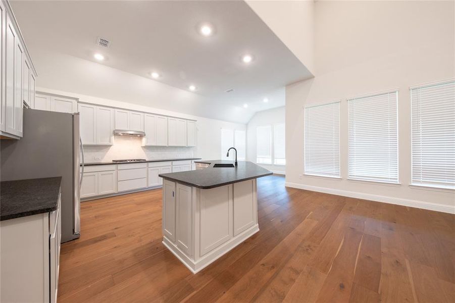 Furnished interior view inside a new home in Lovers Landing, Forney (Image 4).