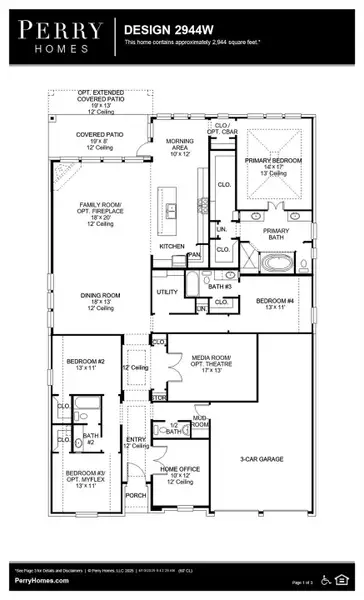 View of home floor plan