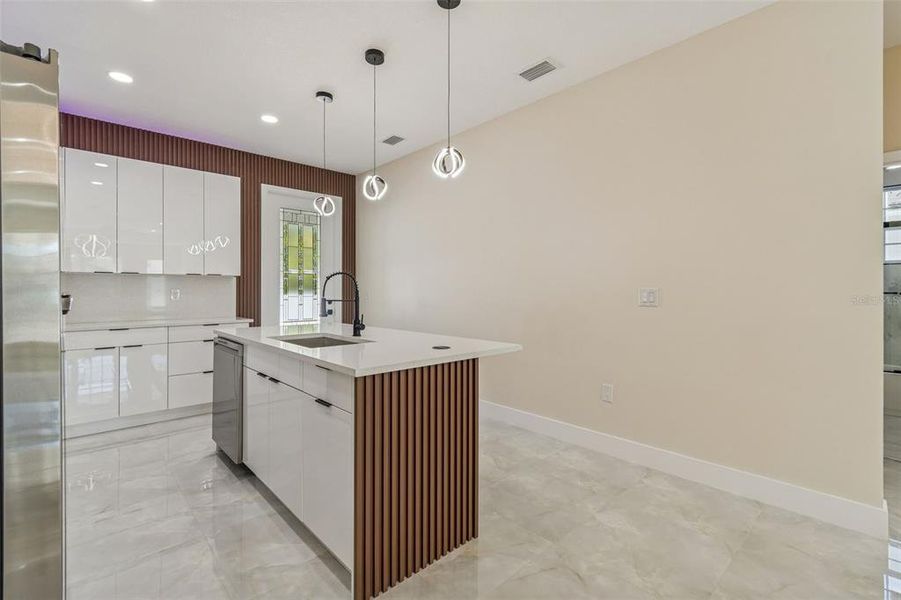 Furnished interior view inside a new home in , Tampa (Image 6).