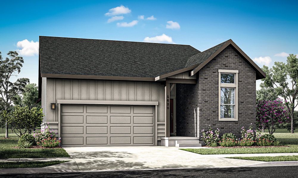 Representative exterior photo of a completed home built from the Christie by Hartford Homes in Trailside, Timnath, CO (Image 27).