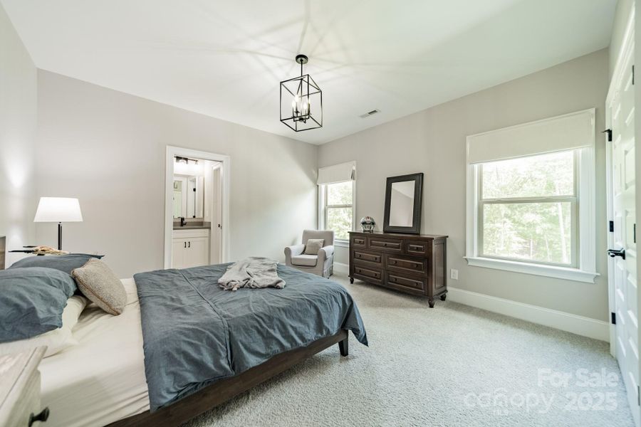 Furnished interior view inside a new home in , Waxhaw (Image 28).