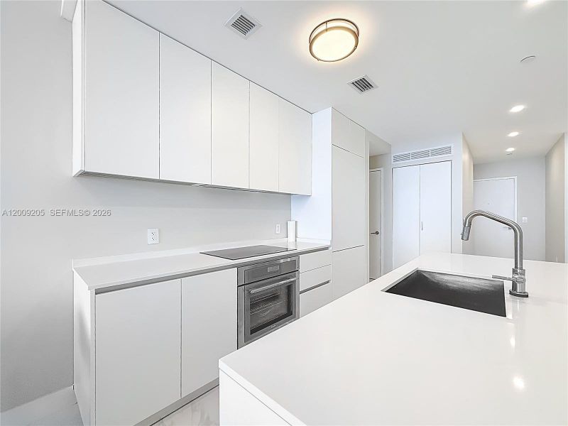 Furnished interior view inside a new home in , Miami (Image 15).