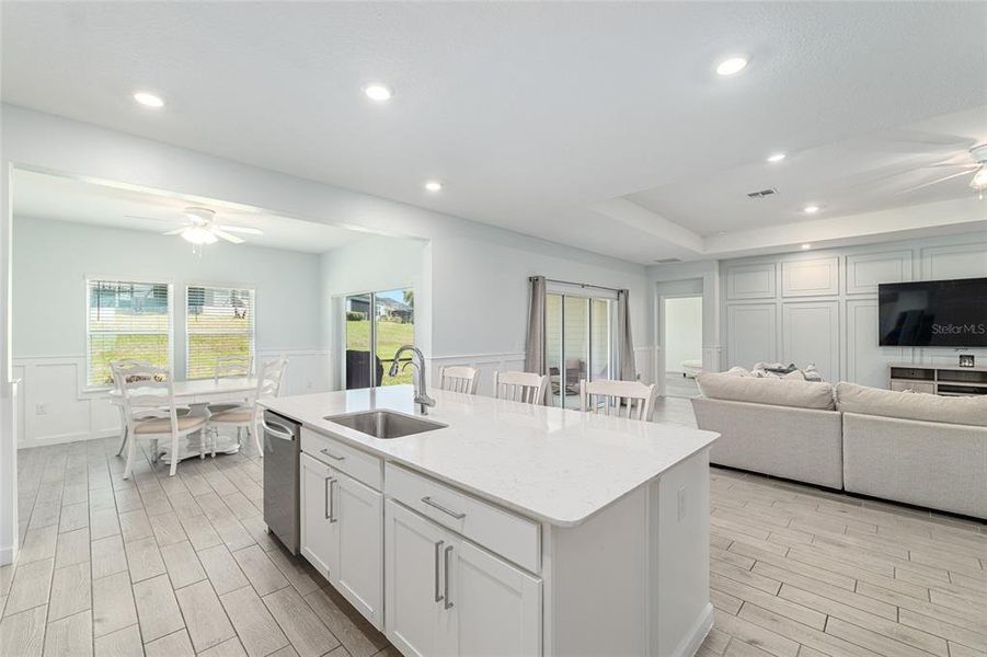 Furnished interior view inside a new home in Grand Park North, Dunnellon (Image 11).