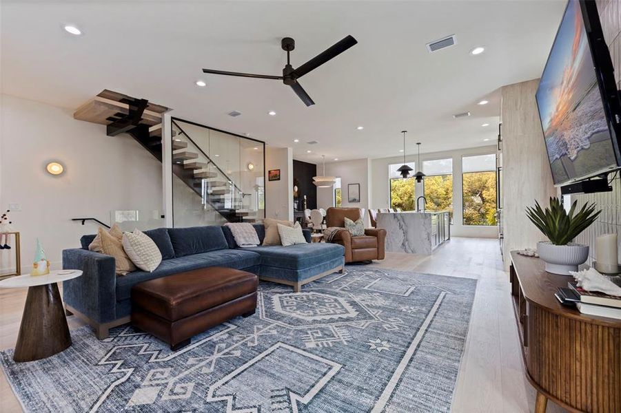 Furnished interior view inside a new home in , Tampa (Image 16).