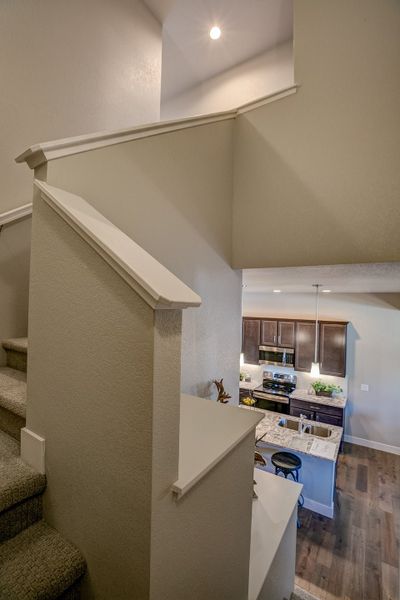 Representative furnished interior of a home built from the The Camden by Landmark Homes in The Lakes at Centerra, Loveland (Image 24). Representative furnished interior of a home built from the The Camden by Landmark Homes in The Lakes at Centerra, Loveland (Image 24).