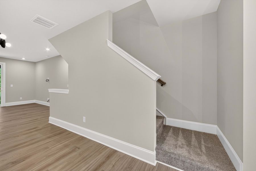 Spacious, unfurnished interior of a new home in Old Town Village, Waxhaw (Image 32).
