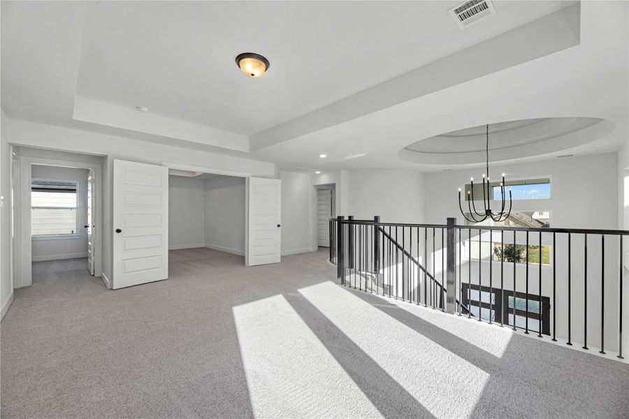 Spacious, unfurnished interior of a new home in The Grand Prairie, Hockley (Image 12).