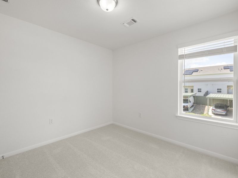 Spacious, unfurnished interior of a new home in Whisper Valley, Manor (Image 25). Spacious, unfurnished interior of a new home in Whisper Valley, Manor (Image 25).