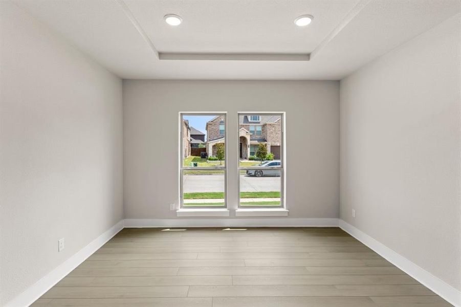 Spacious, unfurnished interior of a new home in Grayhawk Addition, Forney (Image 29). Spacious, unfurnished interior of a new home in Grayhawk Addition, Forney (Image 29).