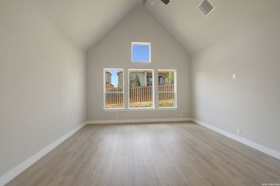 Spacious, unfurnished interior of a new home in Windsong - Legacy Series, Boerne (Image 36). Spacious, unfurnished interior of a new home in Windsong - Legacy Series, Boerne (Image 36).