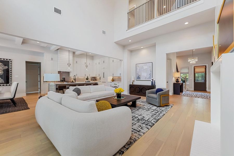 Furnished interior view inside a new home in , Montgomery (Image 20).