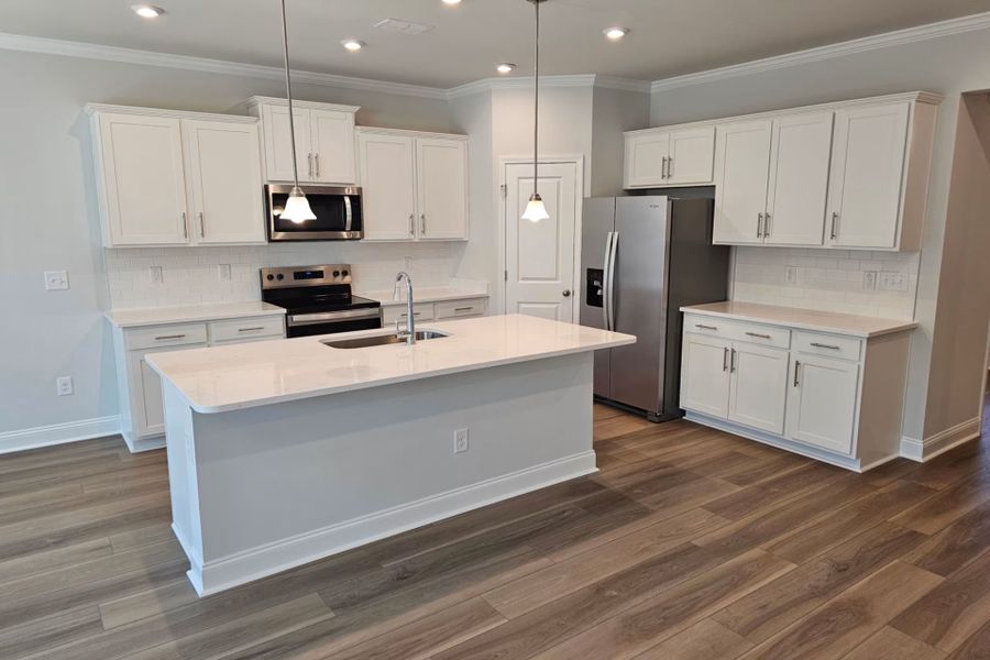 Furnished interior view inside a new home in Solserra, Shallotte (Image 9).