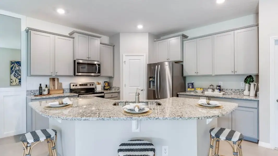 Furnished interior view inside a new home in Coddington, Bradenton (Image 4).