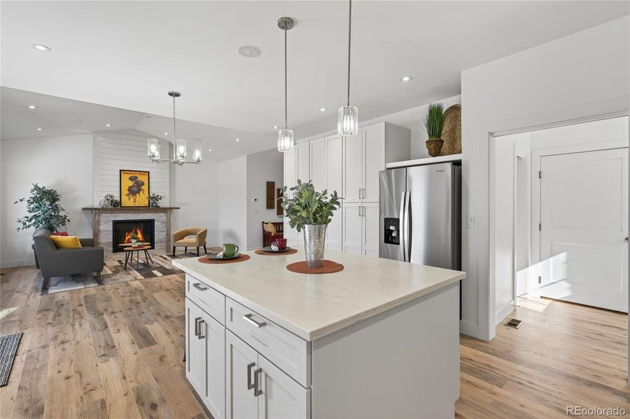 Kitchen - Living area