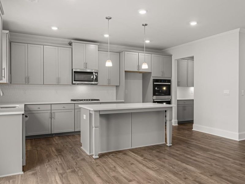 Furnished interior view inside a new home in Haven Abbey, Cumming (Image 5).