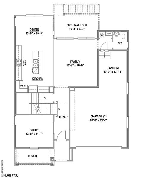 Plan V433 BL 1st Floor