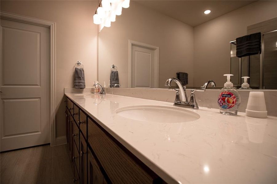 Furnished interior view inside a new home in , Rowlett (Image 6).