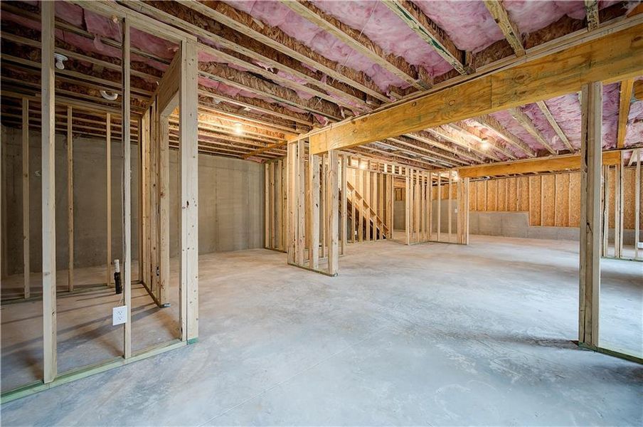 In-progress construction of a new home in Trinity Park, McDonough, GA (Image 37).