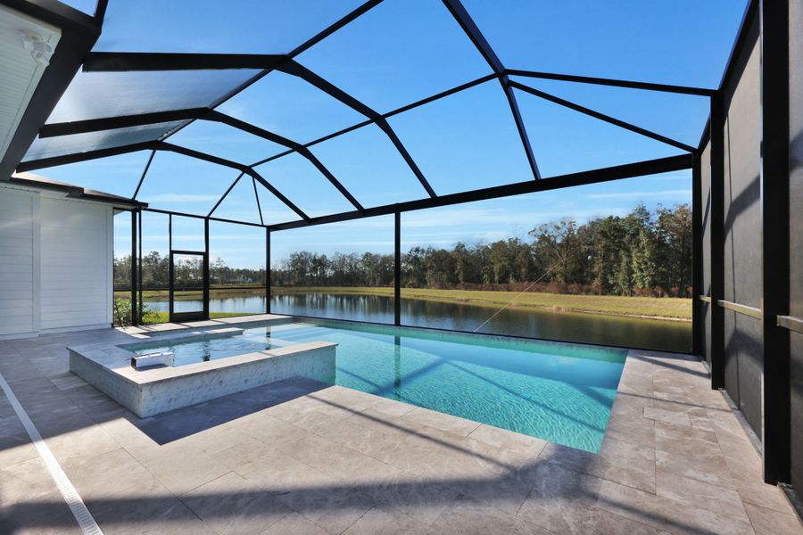 Representative exterior details of a home built from the Seaside by Riverside Homes in Hidden Creek at SilverLeaf, St. Augustine (Image 42). Representative exterior details of a home built from the Seaside by Riverside Homes in Hidden Creek at SilverLeaf, St. Augustine (Image 42).