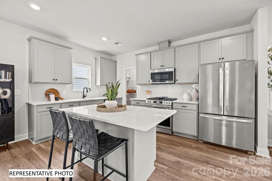 Furnished interior view inside a new home in Arbor Village, Matthews (Image 11).