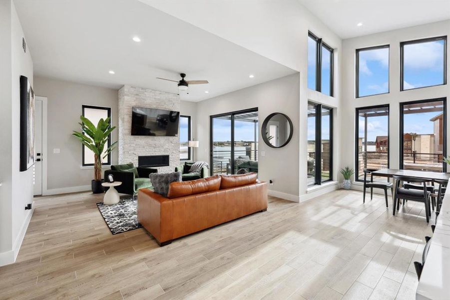 Furnished interior view inside a new home in , Graford (Image 5). Furnished interior view inside a new home in , Graford (Image 5).