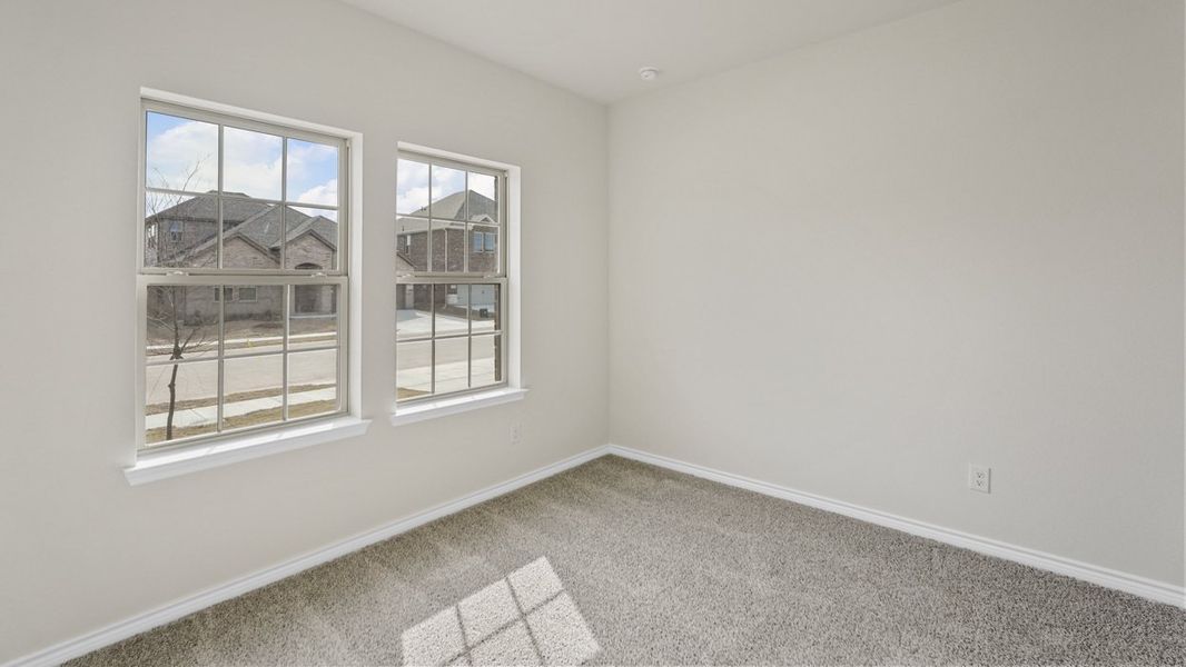 Spacious, unfurnished interior of a new home in Liberty Crossing, Royse City (Image 20).