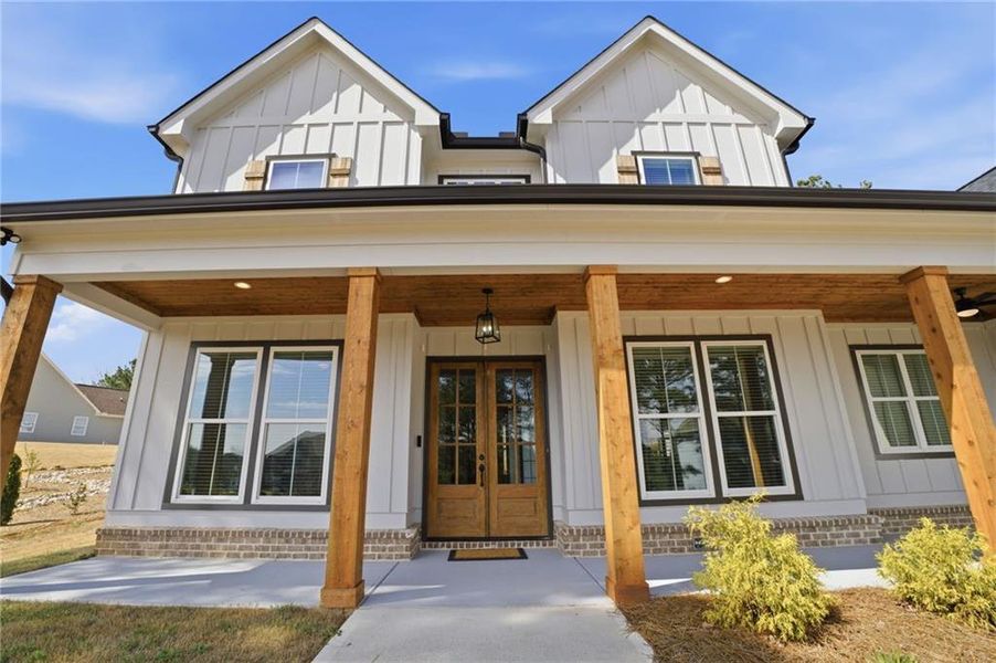 Exterior details and patio area of a home in , Jasper (Image 3).