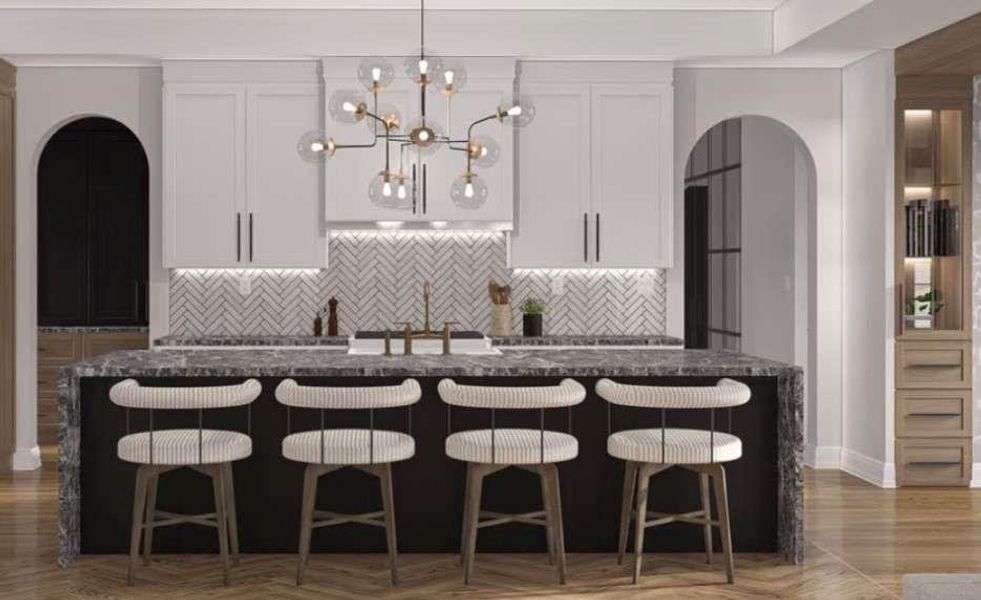 Furnished interior view inside a new home in , Fayetteville (Image 6).