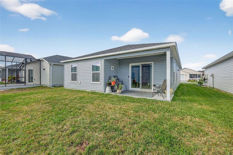 Exterior details and patio area of a home in , The Villages (Image 25).