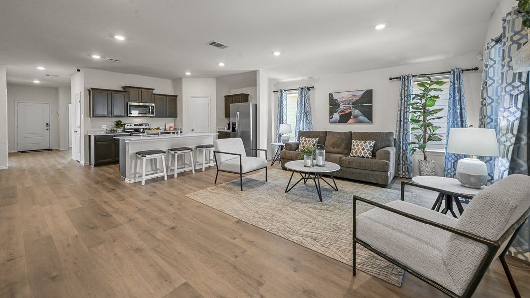 Furnished interior view inside a new home in Wildwood, Royse City (Image 3).