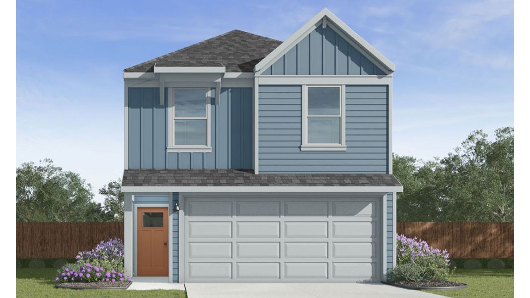 Front exterior of a home in the Murphy Village community, located in Missouri City, TX (Image 10).