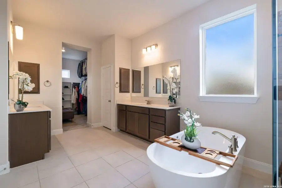 Furnished interior view inside a new home in , Castroville (Image 20).