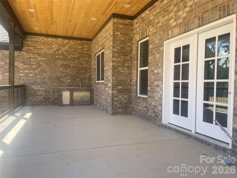 Exterior details and patio area of a home in , Salisbury (Image 26).