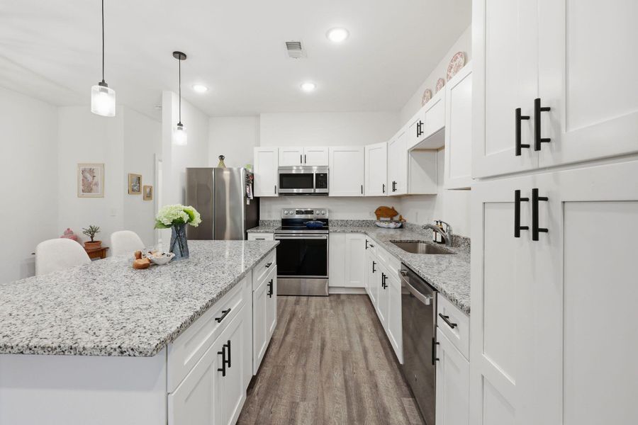 Furnished interior view inside a new home in , North Charleston (Image 10).