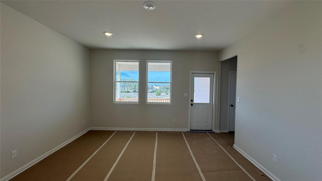 In-progress construction of a new home in Cannon Ranch, Dripping Springs, TX (Image 17).