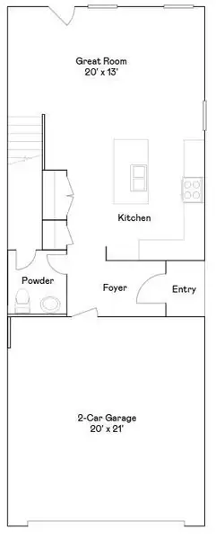 2D floor plan layout of this home in Sierra Vista, Rosharon, TX (Image 3).