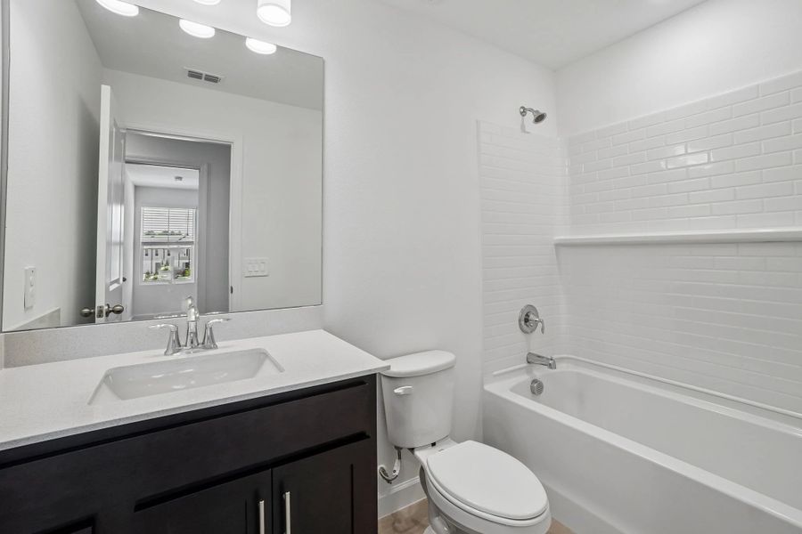 Bathroom 2 located near bedroom 2 and 3