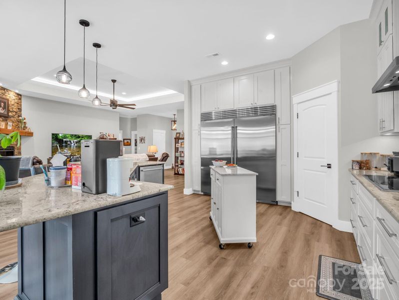 Furnished interior view inside a new home in , Mill Spring (Image 31).