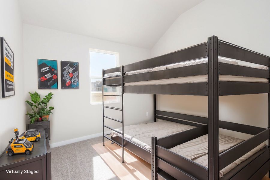 Virtually Staged Bedroom #4. Pictures are of a similar floorplan that was built previously. Representation ONLY. Buyer/Buyer's Agent to verify selections. Virtually Staged Bedroom #4. Pictures are of a similar floorplan that was built previously. Representation ONLY. Buyer/Buyer's Agent to verify selections.