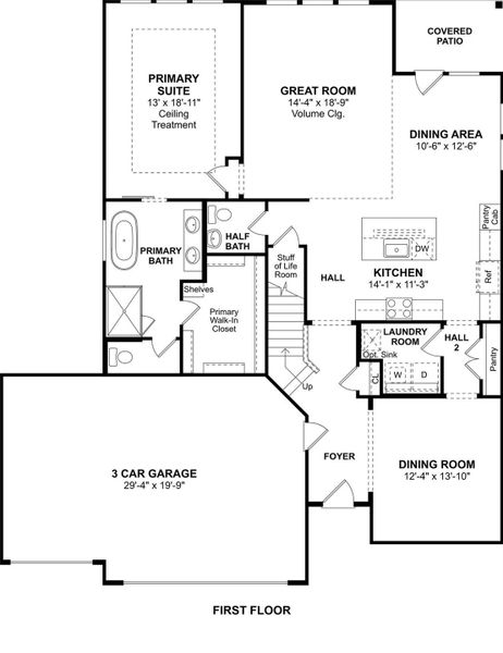 The Omaha floor plan by K. Hovnanian Homes. 1st Floor Shown. *Prices, plans, dimensions, features, specifications, materials, and availability of homes or communities are subject to change without notice or obligation. The Omaha floor plan by K. Hovnanian Homes. 1st Floor Shown. *Prices, plans, dimensions, features, specifications, materials, and availability of homes or communities are subject to change without notice or obligation.