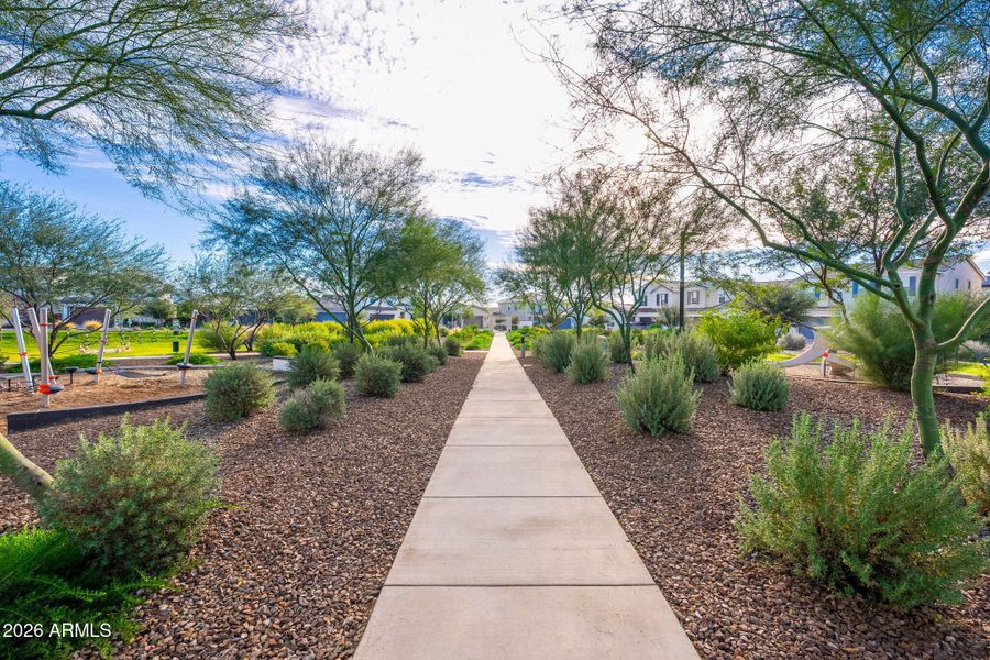 Beautiful community grounds