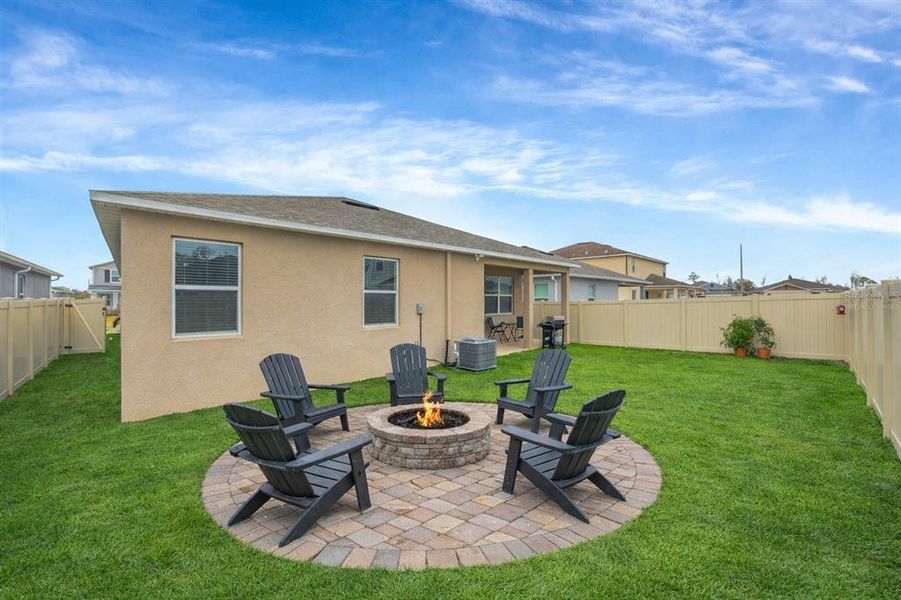Exterior details and patio area of a home in , Wesley Chapel (Image 29). Exterior details and patio area of a home in , Wesley Chapel (Image 29).