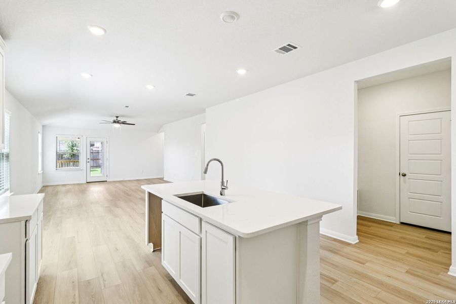 Furnished interior view inside a new home in Lark Canyon, New Braunfels (Image 9).
